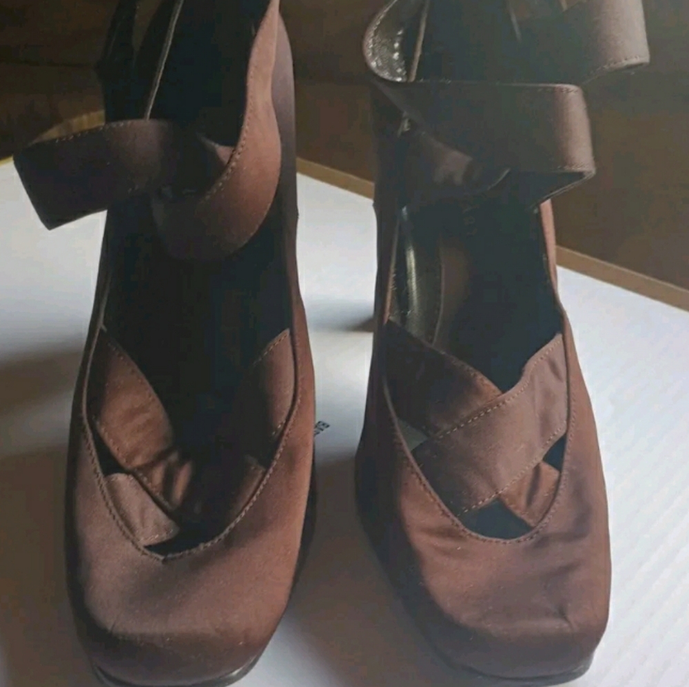 Colin Stuart Ballet Satin Pumps